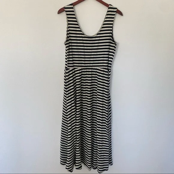 Who What Wear Dresses | Who What Wear Striped Tank Dress | Color: Black/White | Size: M | Hurricaneleezy's Closet
